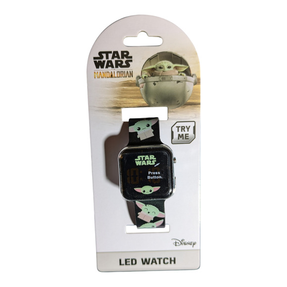 Star Wars Mandalorian - The Child (Baby Yoda) - LED Kids Watch - Brand New - Picture 2 of 3